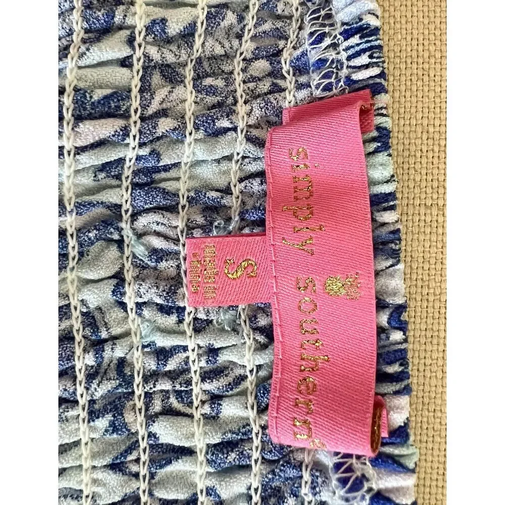 Simply Southern Blue Nautical Print Sundress - Size Small - Picture 4 of 7